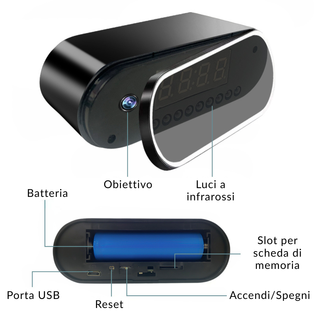 NestView™ - Sveglia/telecamera smart