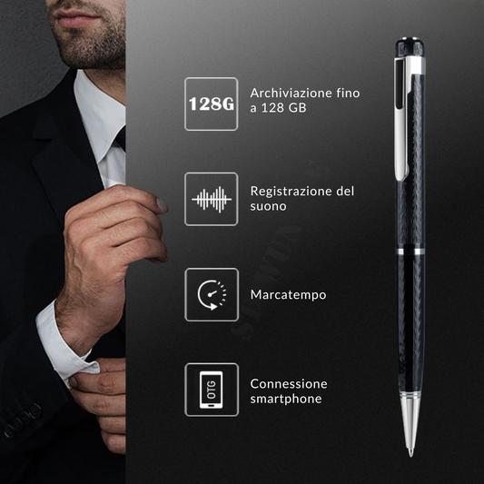SpyPen™ - Penna con microfono integrato