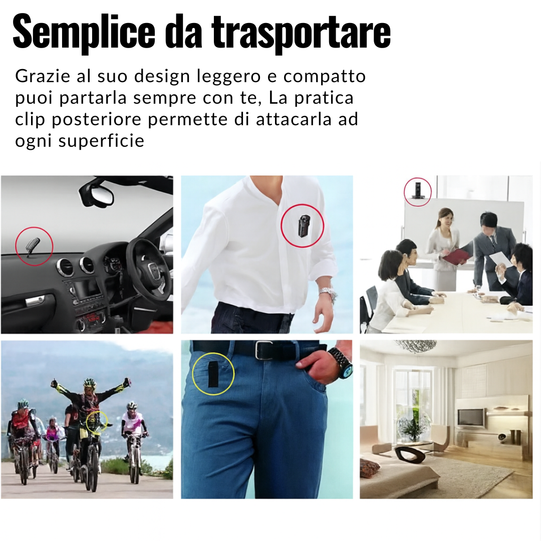 EyeLink™ - Telecamera portatile con clip