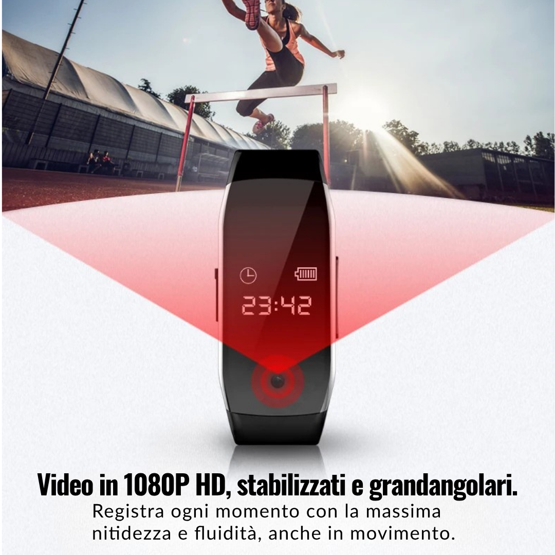 Sentinel 360™ - Smart watch registratore portatile 8 GB
