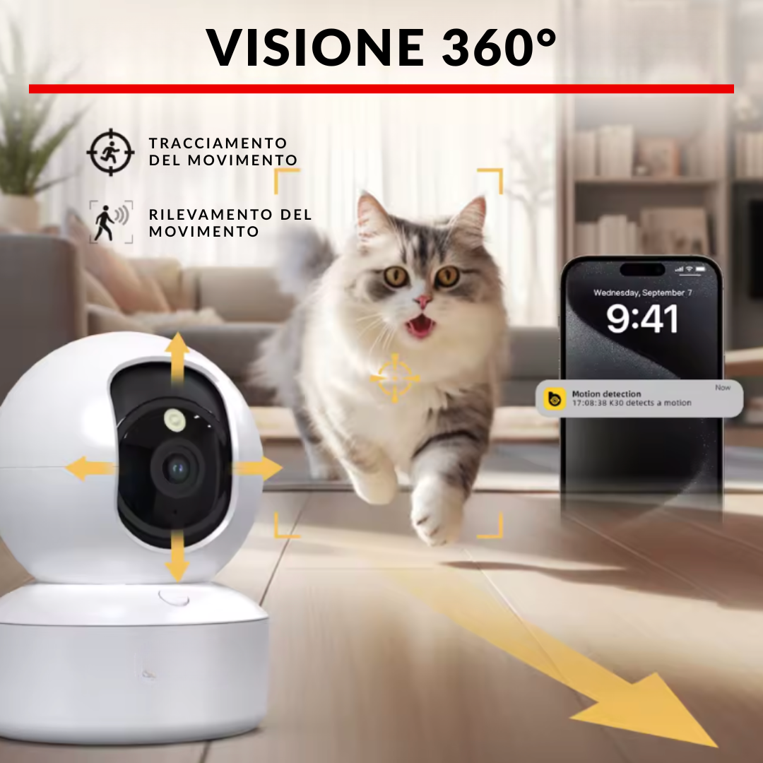 SmartEye™ - Mini telecamera di sicurezza