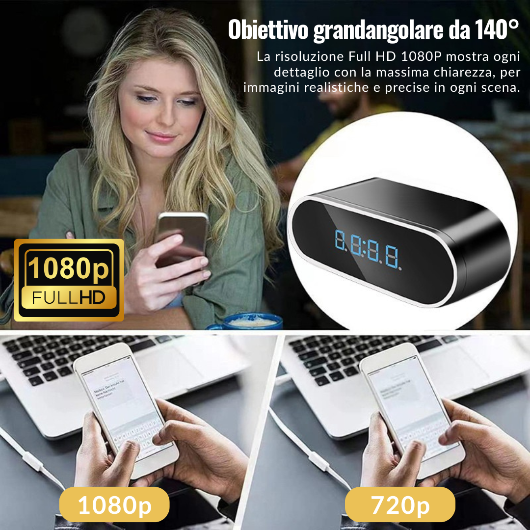 NestView™ - Sveglia/telecamera smart
