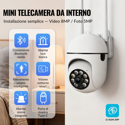 SafeVision™ - Telecamera di sicurezza domestica
