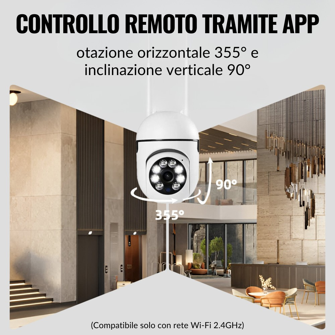 SafeVision™ - Telecamera di sicurezza domestica