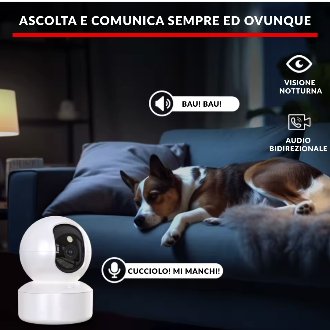 SmartEye™ - Mini telecamera di sicurezza
