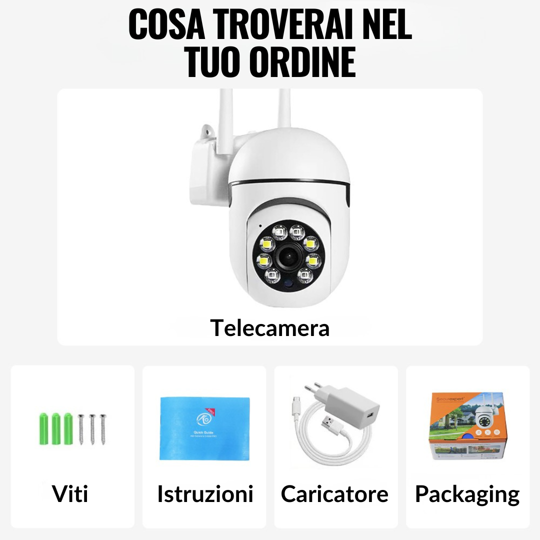 SafeVision™ - Telecamera di sicurezza domestica