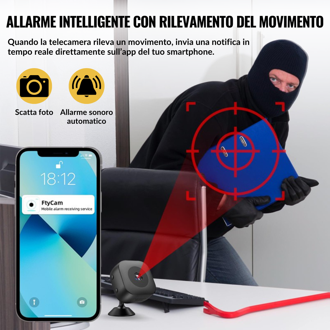 OptiGuard™ - Telecamera portatile smart