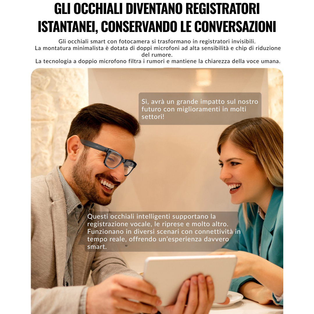 iView Glasses™ - Occhiali smart